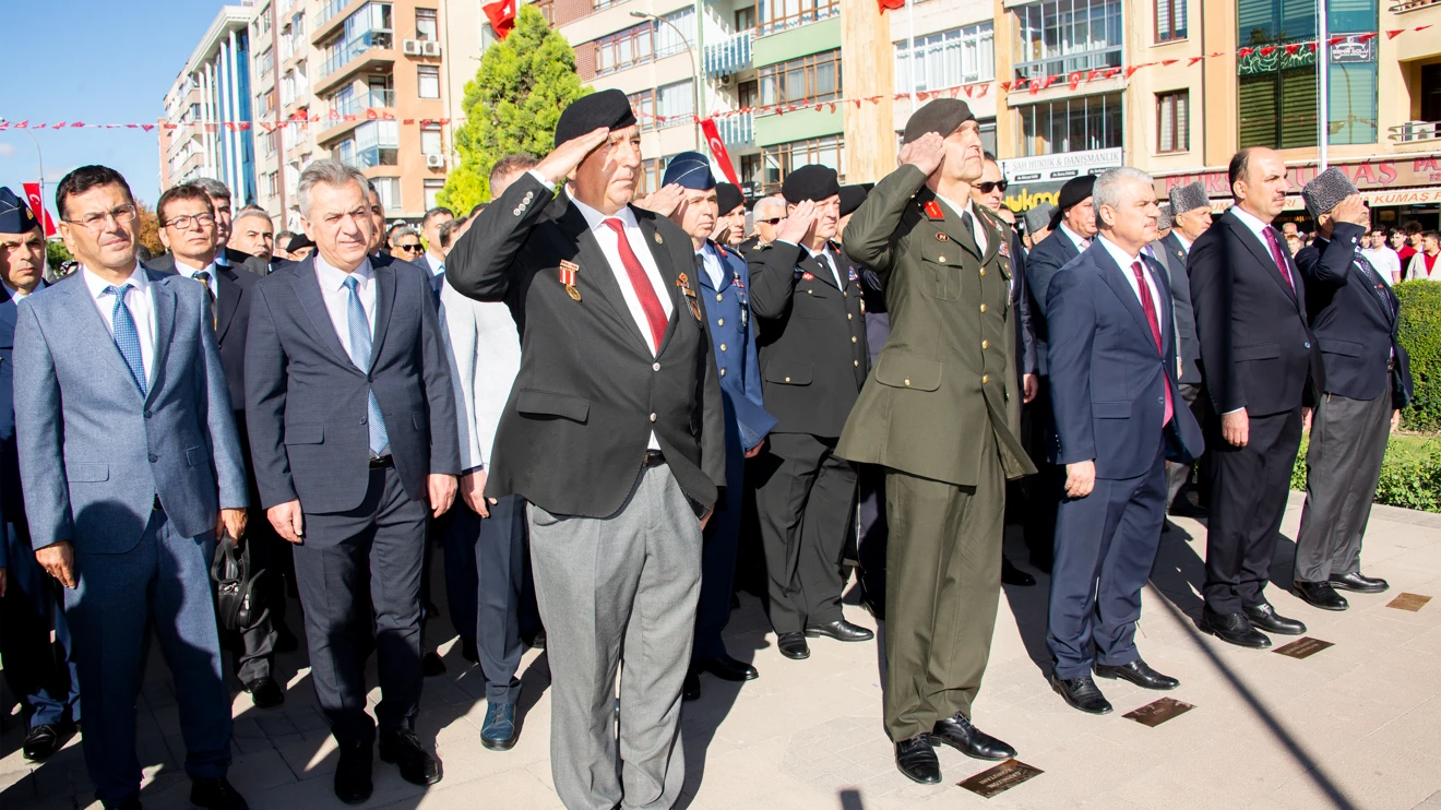Konya’da Gaziler Günü nedeniyle tören gerçekleştirildi
